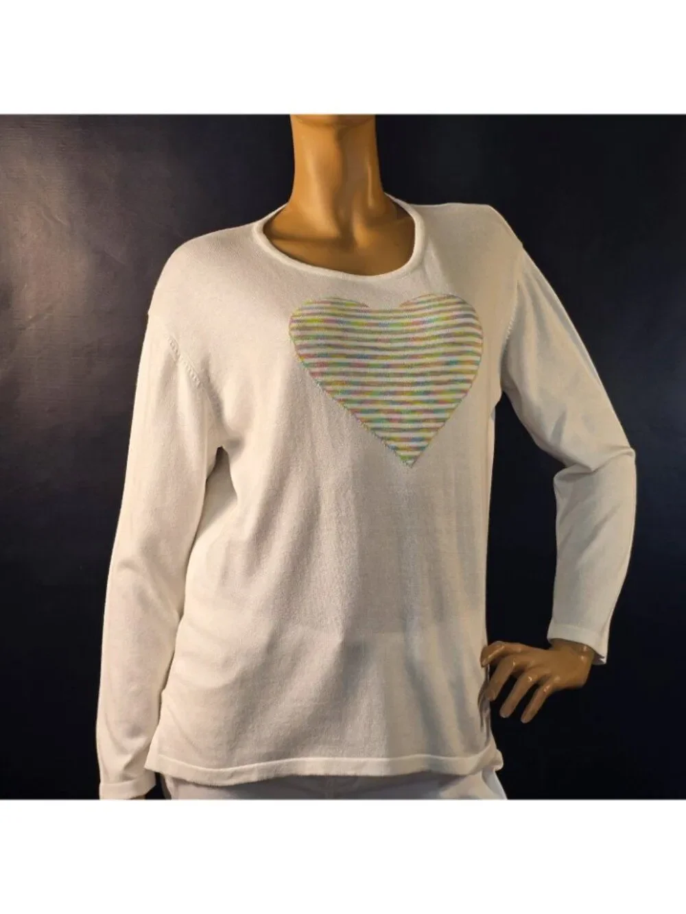 Angel heart sweater